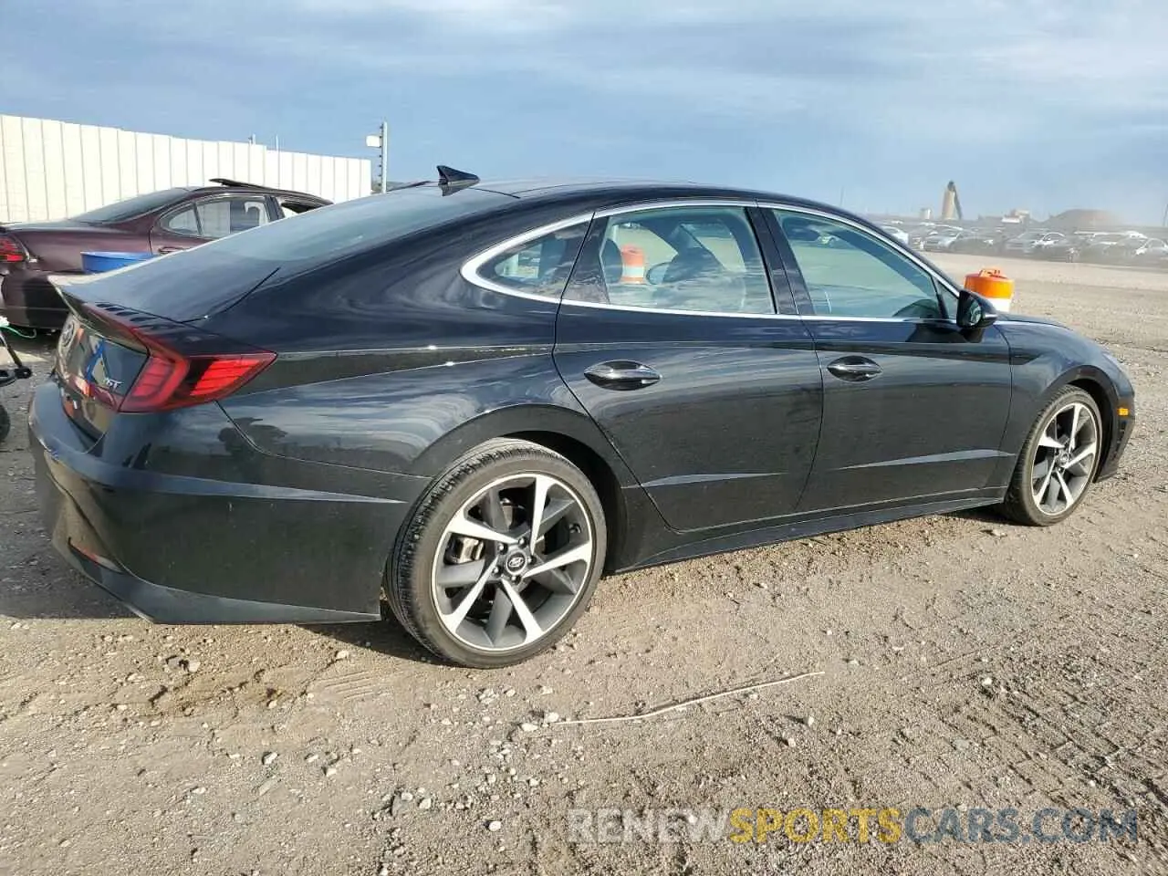 3 fotografías del automóvil dañado 5NPEJ4J27MH124513 HYUNDAI SONATA 2021