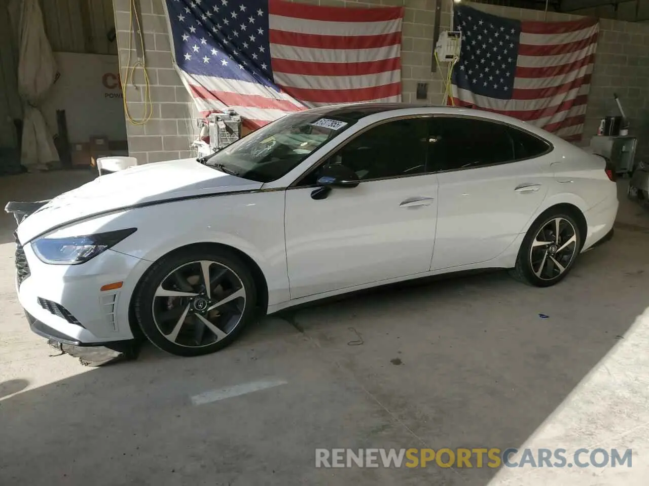 1 fotografías del automóvil dañado 5NPEJ4J29MH073659 HYUNDAI SONATA 2021