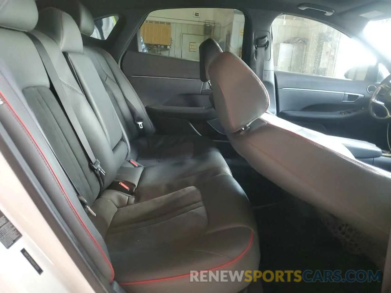 10 fotografías del automóvil dañado 5NPEJ4J29MH073659 HYUNDAI SONATA 2021