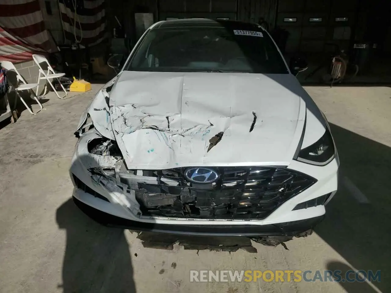 5 fotografías del automóvil dañado 5NPEJ4J29MH073659 HYUNDAI SONATA 2021