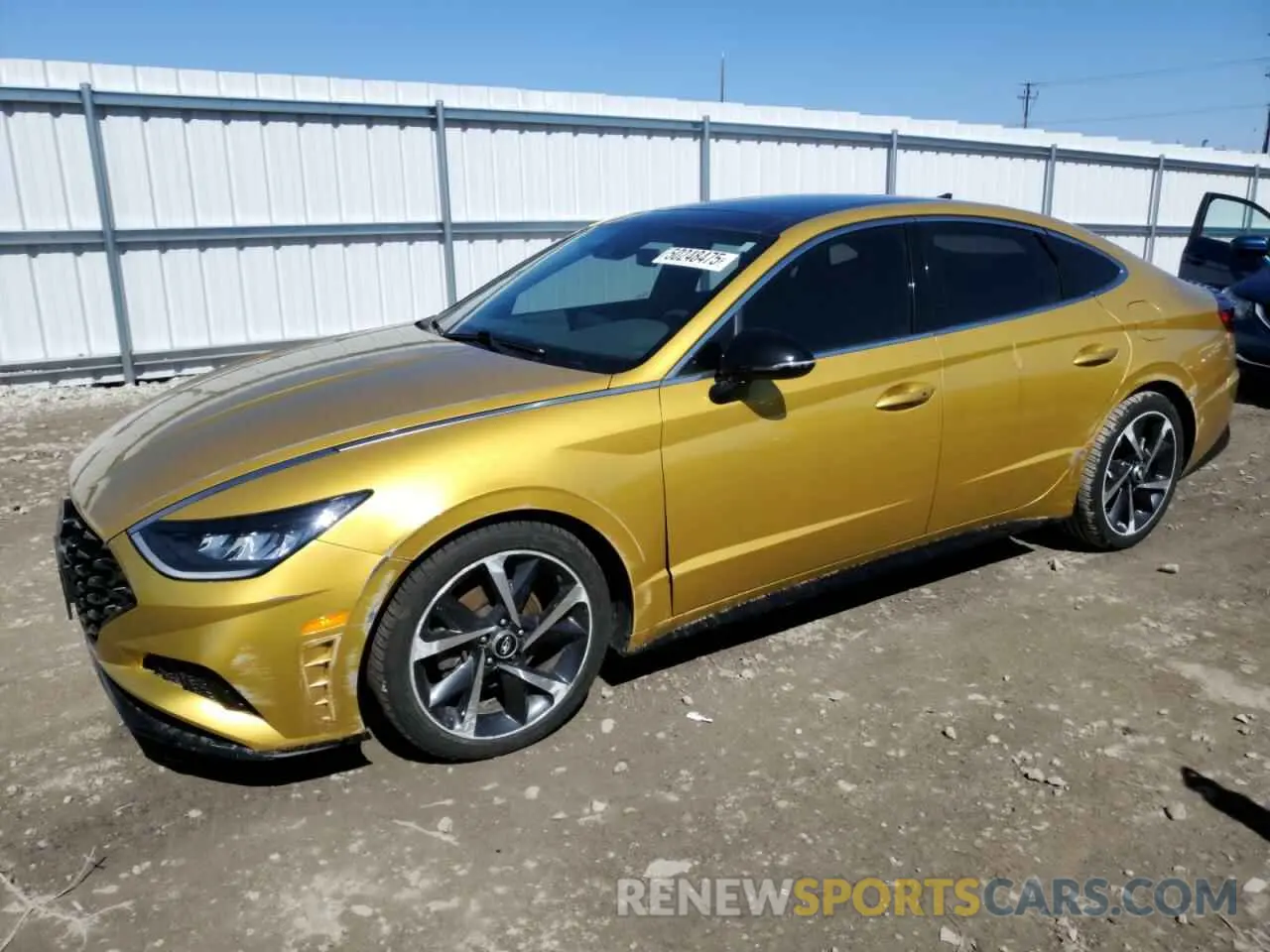 1 fotografías del automóvil dañado 5NPEJ4J29MH085598 HYUNDAI SONATA 2021