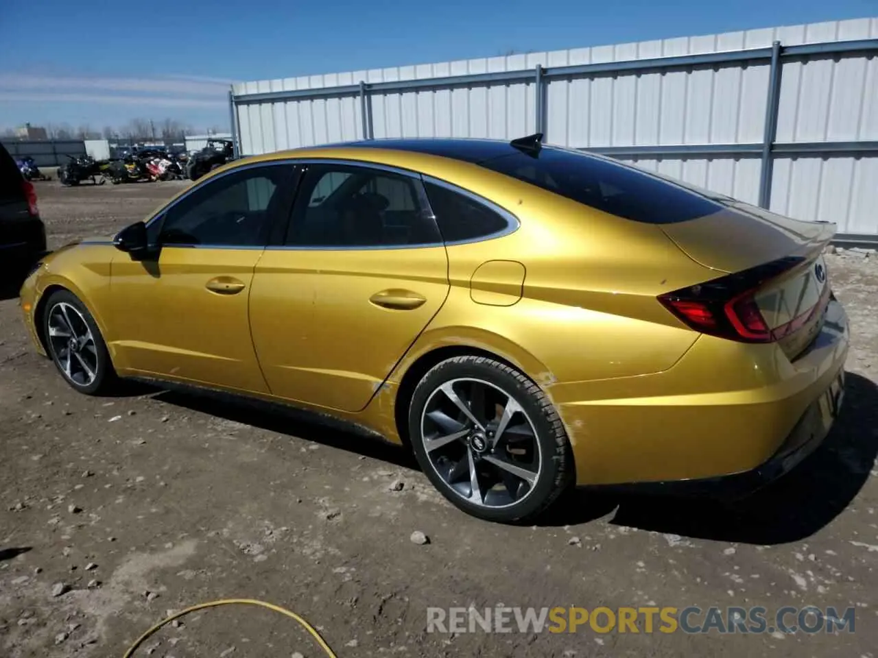 2 fotografías del automóvil dañado 5NPEJ4J29MH085598 HYUNDAI SONATA 2021