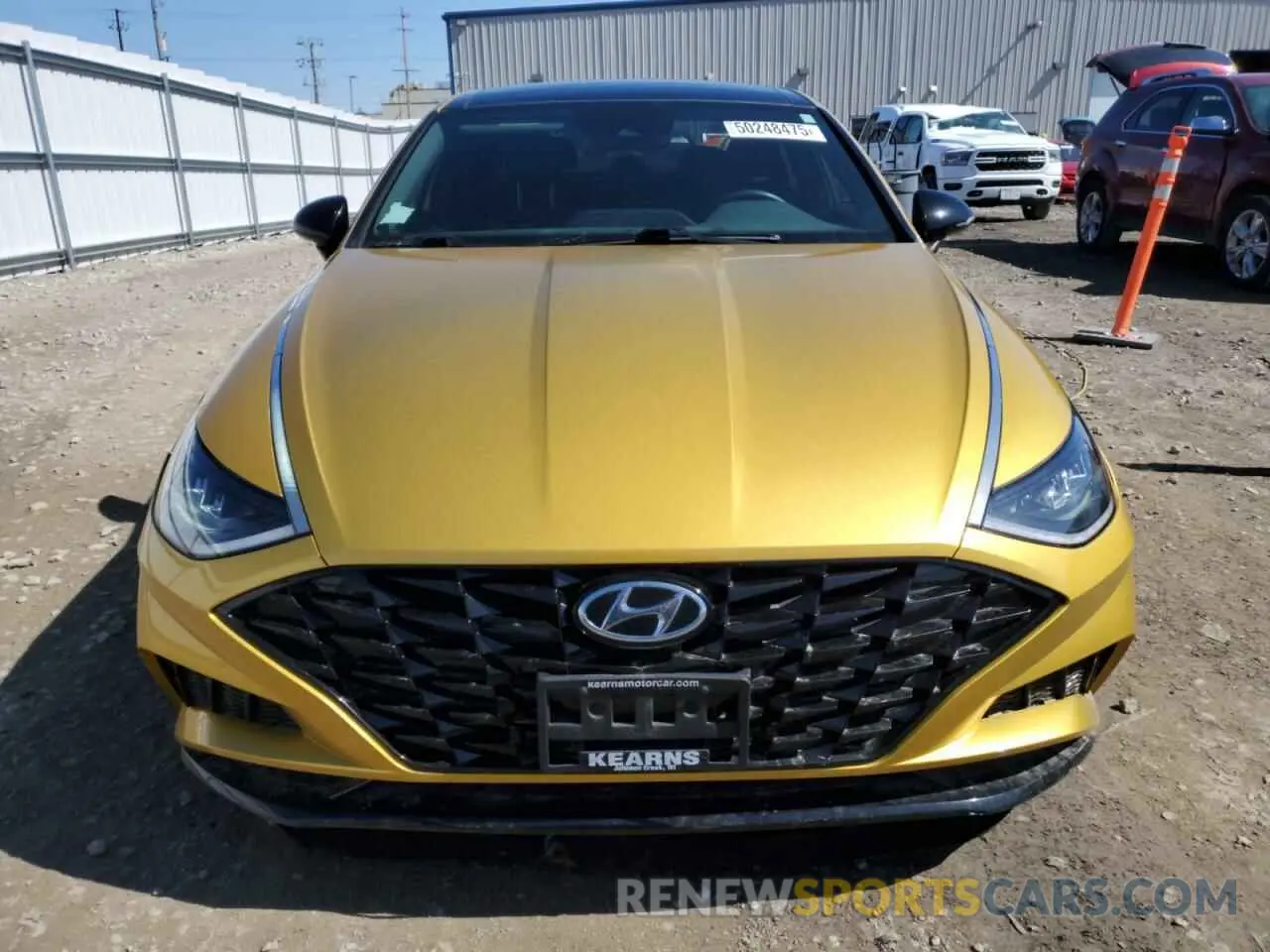5 fotografías del automóvil dañado 5NPEJ4J29MH085598 HYUNDAI SONATA 2021