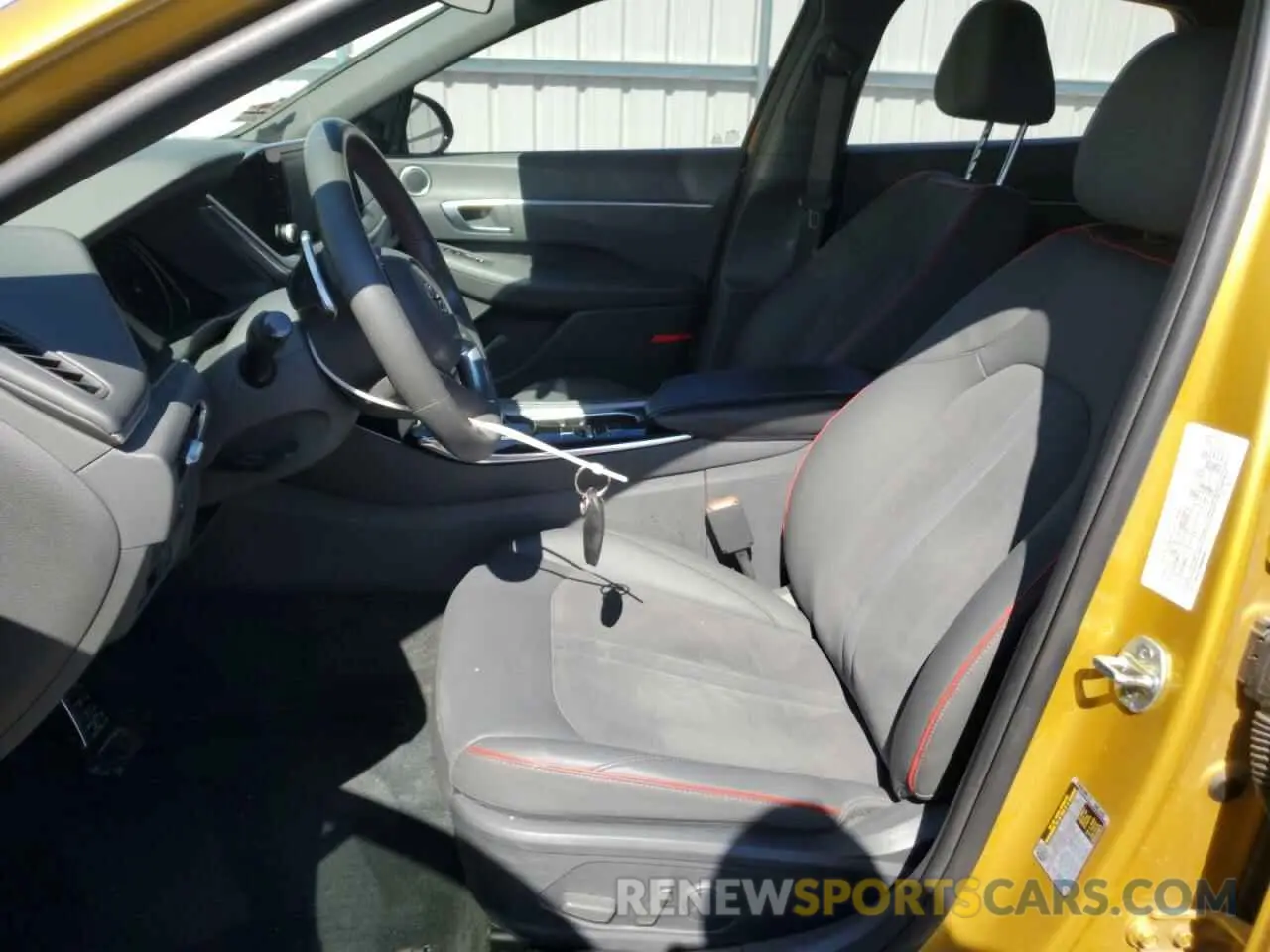 7 fotografías del automóvil dañado 5NPEJ4J29MH085598 HYUNDAI SONATA 2021