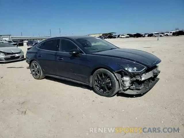 11 fotografías del automóvil dañado 5NPEJ4J2XMH089823 HYUNDAI SONATA 2021