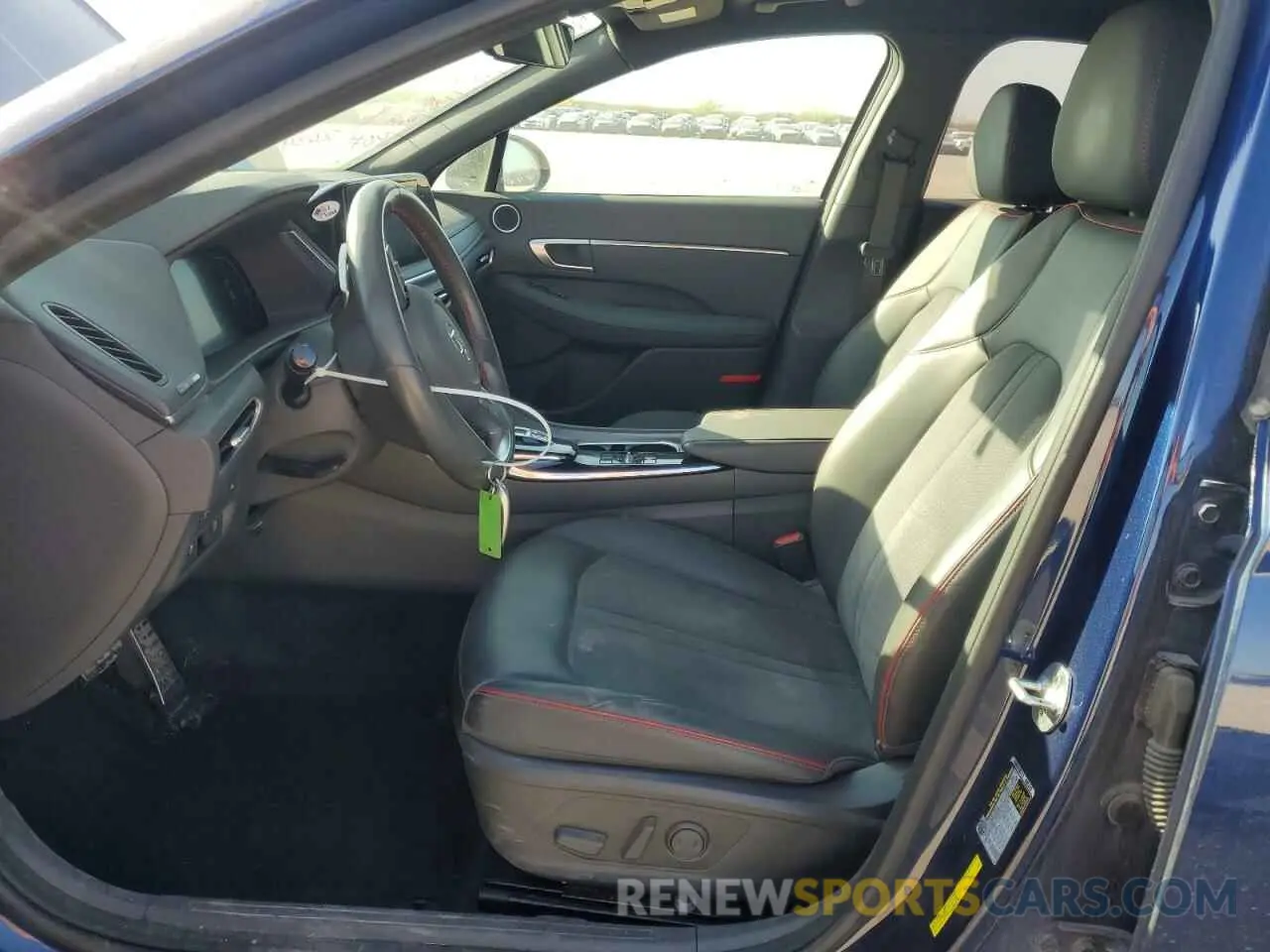 7 fotografías del automóvil dañado 5NPEJ4J2XMH089823 HYUNDAI SONATA 2021
