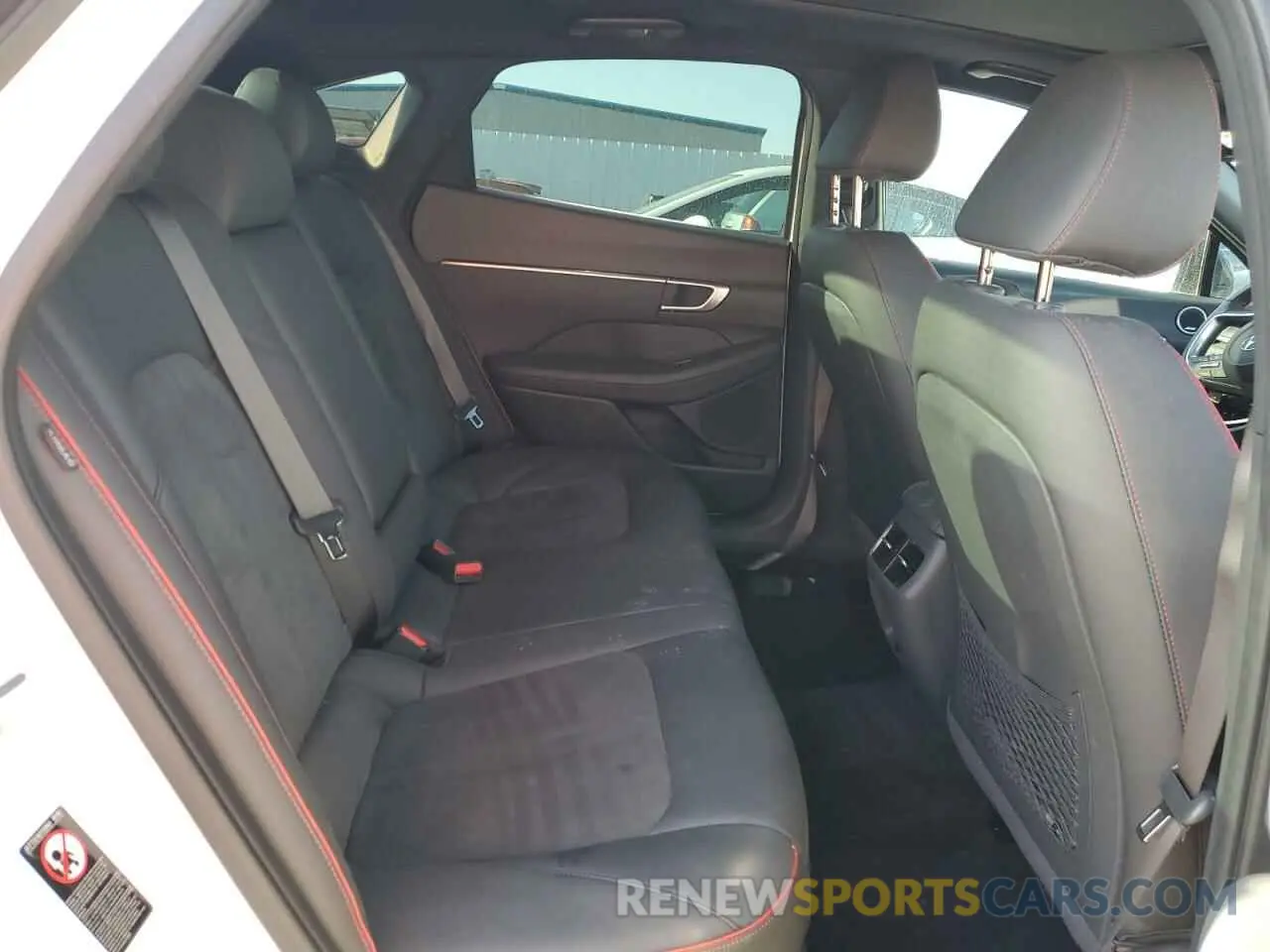 10 fotografías del automóvil dañado 5NPEJ4J2XMH124912 HYUNDAI SONATA 2021