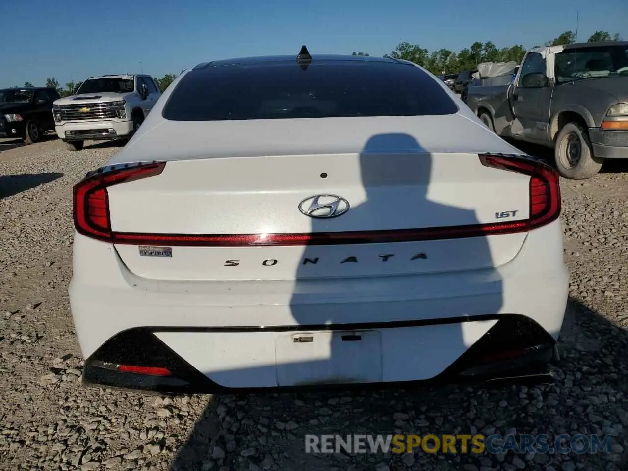 6 fotografías del automóvil dañado 5NPEJ4J2XMH124912 HYUNDAI SONATA 2021