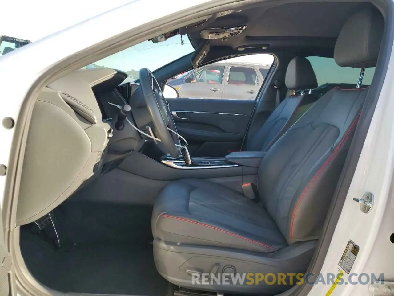 7 fotografías del automóvil dañado 5NPEJ4J2XMH124912 HYUNDAI SONATA 2021