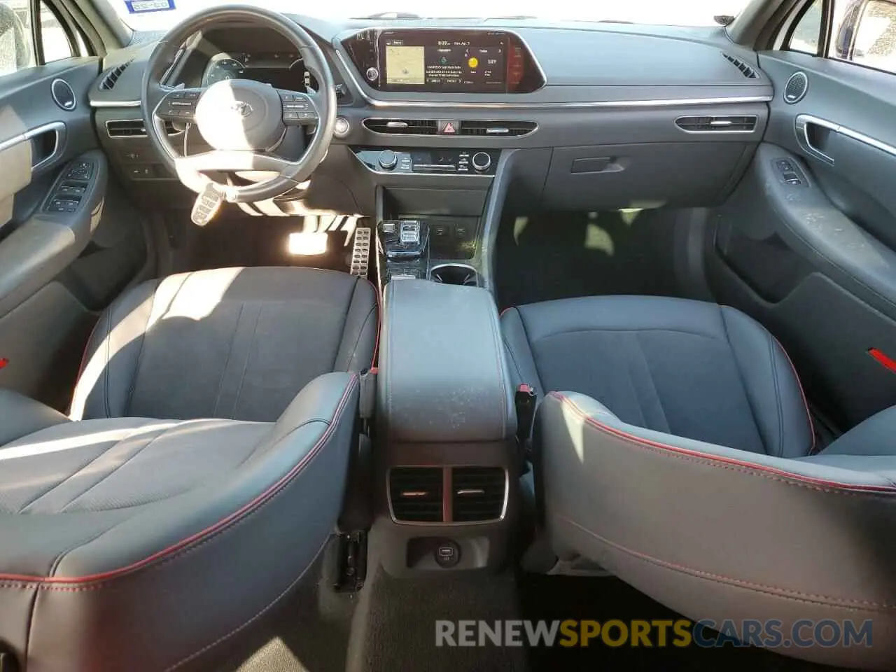 8 fotografías del automóvil dañado 5NPEJ4J2XMH124912 HYUNDAI SONATA 2021