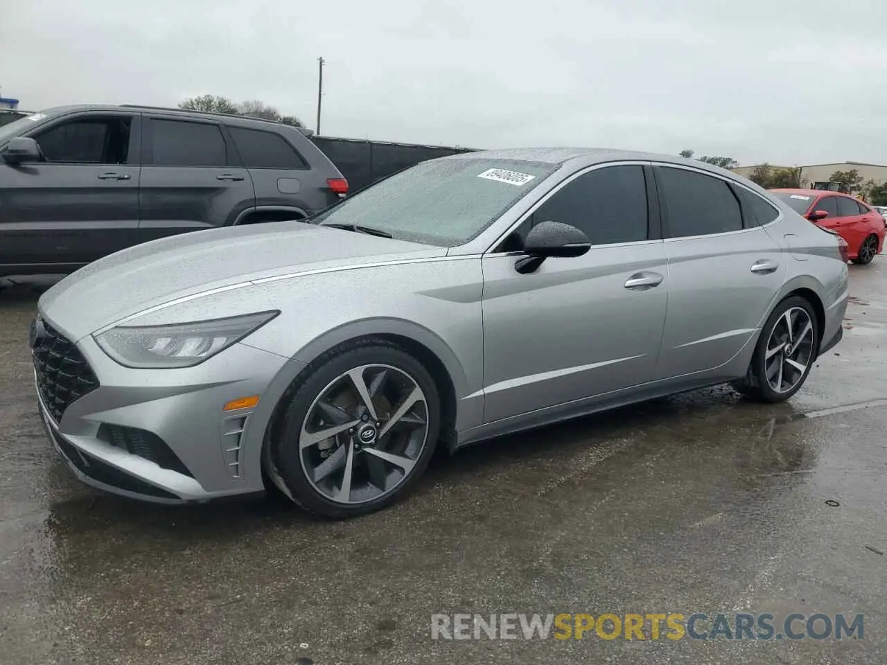 1 fotografías del automóvil dañado 5NPEJ4J2XMH128572 HYUNDAI SONATA 2021