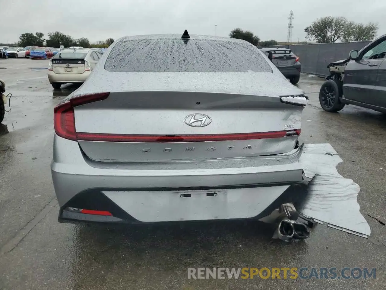 6 fotografías del automóvil dañado 5NPEJ4J2XMH128572 HYUNDAI SONATA 2021