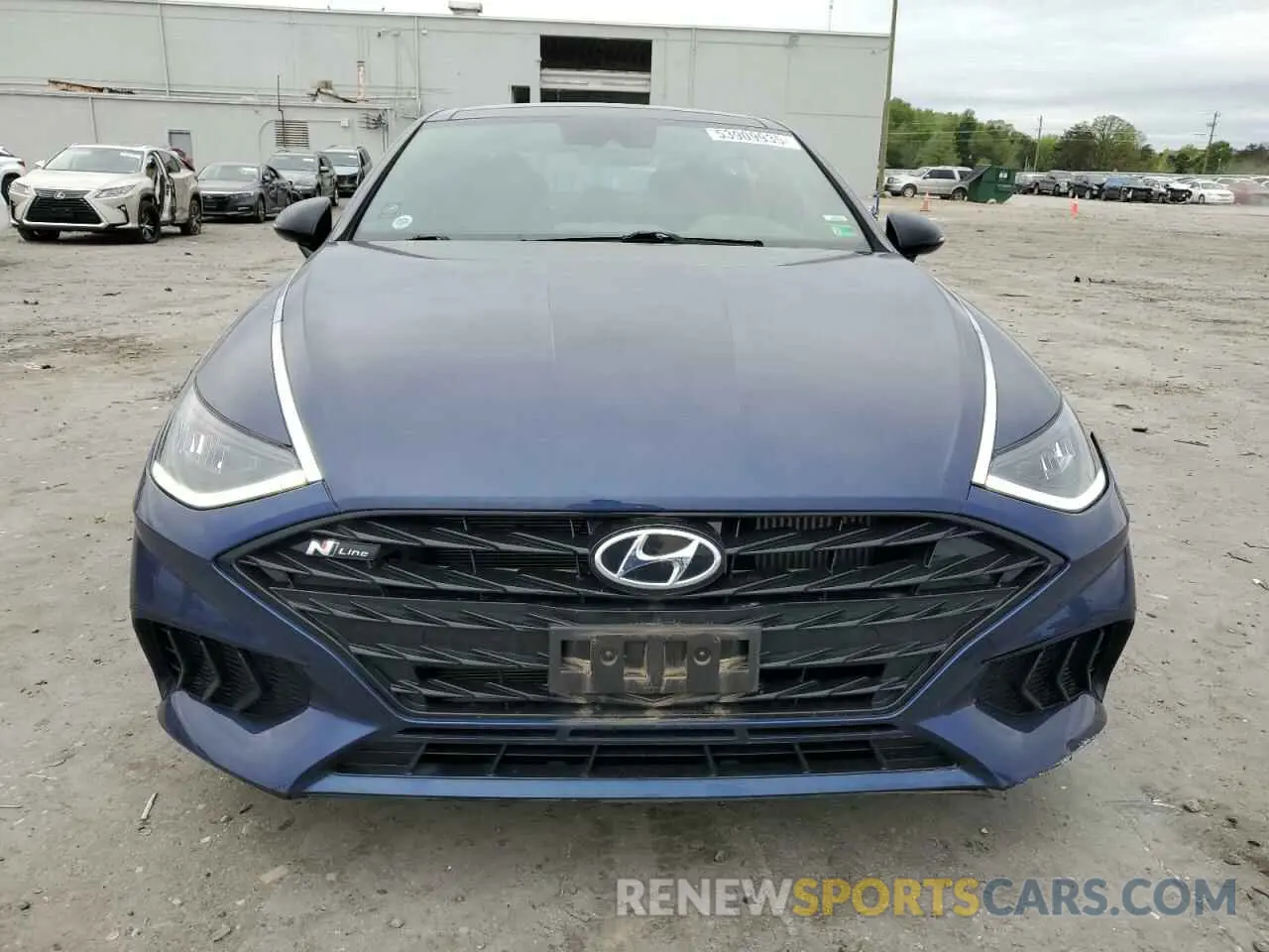 5 fotografías del automóvil dañado 5NPEK4JC1MH122889 HYUNDAI SONATA 2021