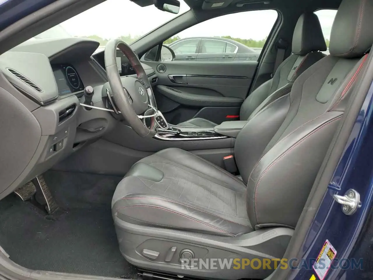 7 fotografías del automóvil dañado 5NPEK4JC1MH122889 HYUNDAI SONATA 2021
