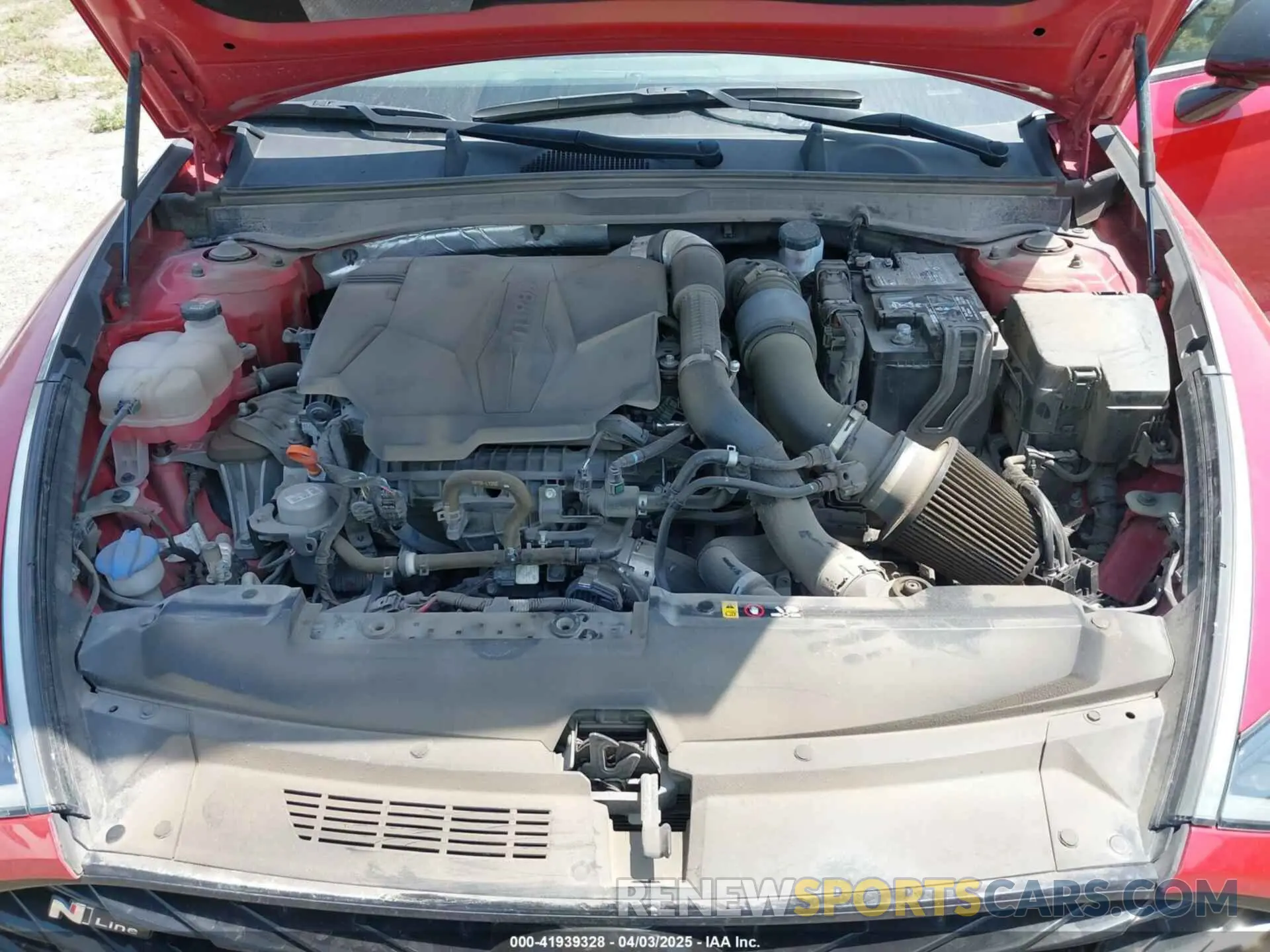10 fotografías del automóvil dañado 5NPEK4JC8MH105765 HYUNDAI SONATA 2021
