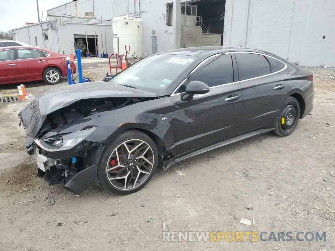 1 fotografías del automóvil dañado 5NPEK4JC8MH124655 HYUNDAI SONATA 2021