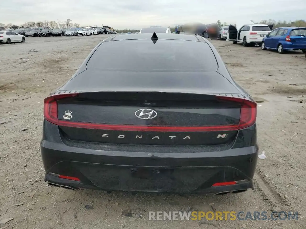 6 fotografías del automóvil dañado 5NPEK4JC8MH124655 HYUNDAI SONATA 2021