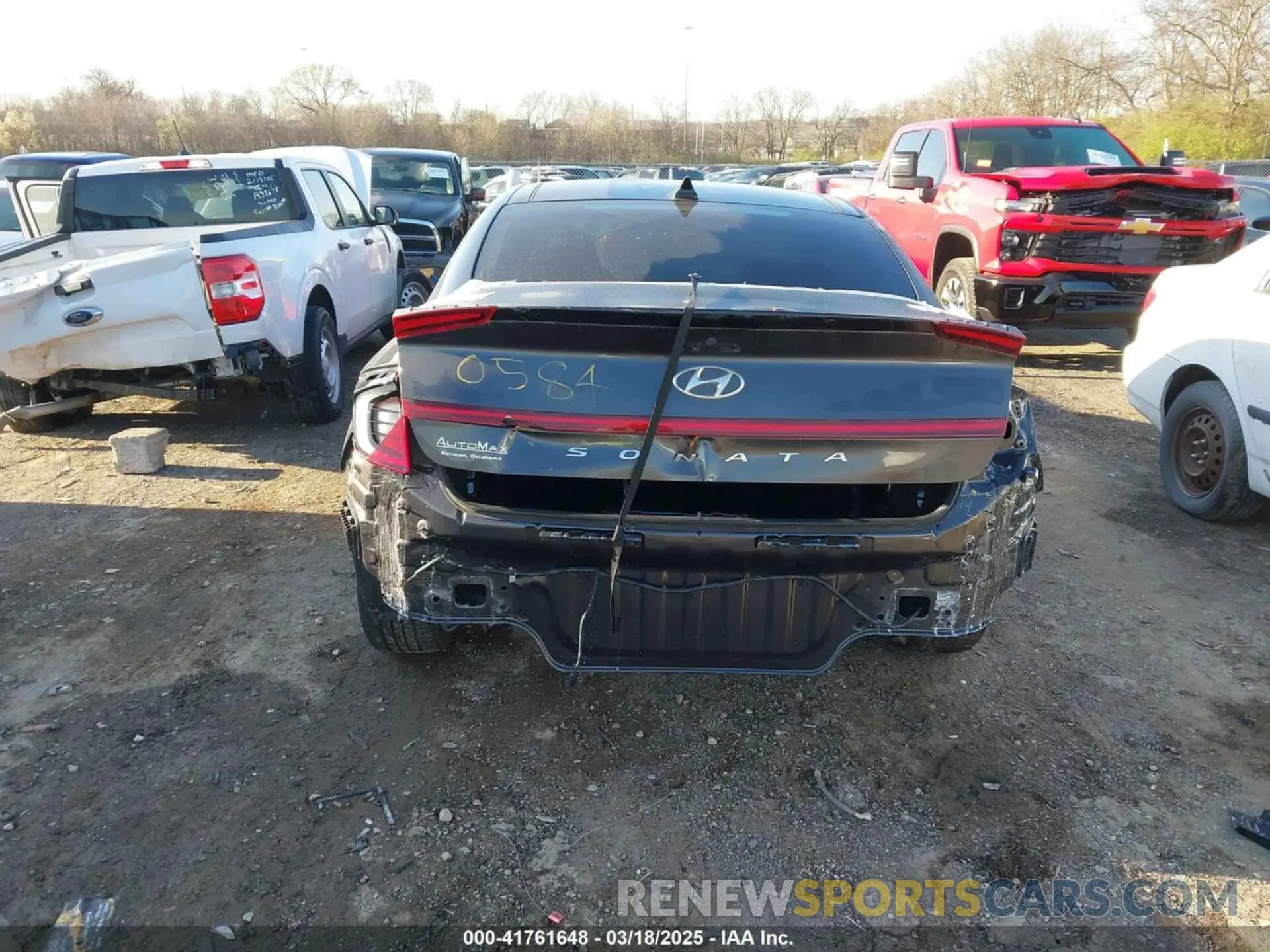 6 fotografías del automóvil dañado 5NPEK4JC8MH130584 HYUNDAI SONATA 2021