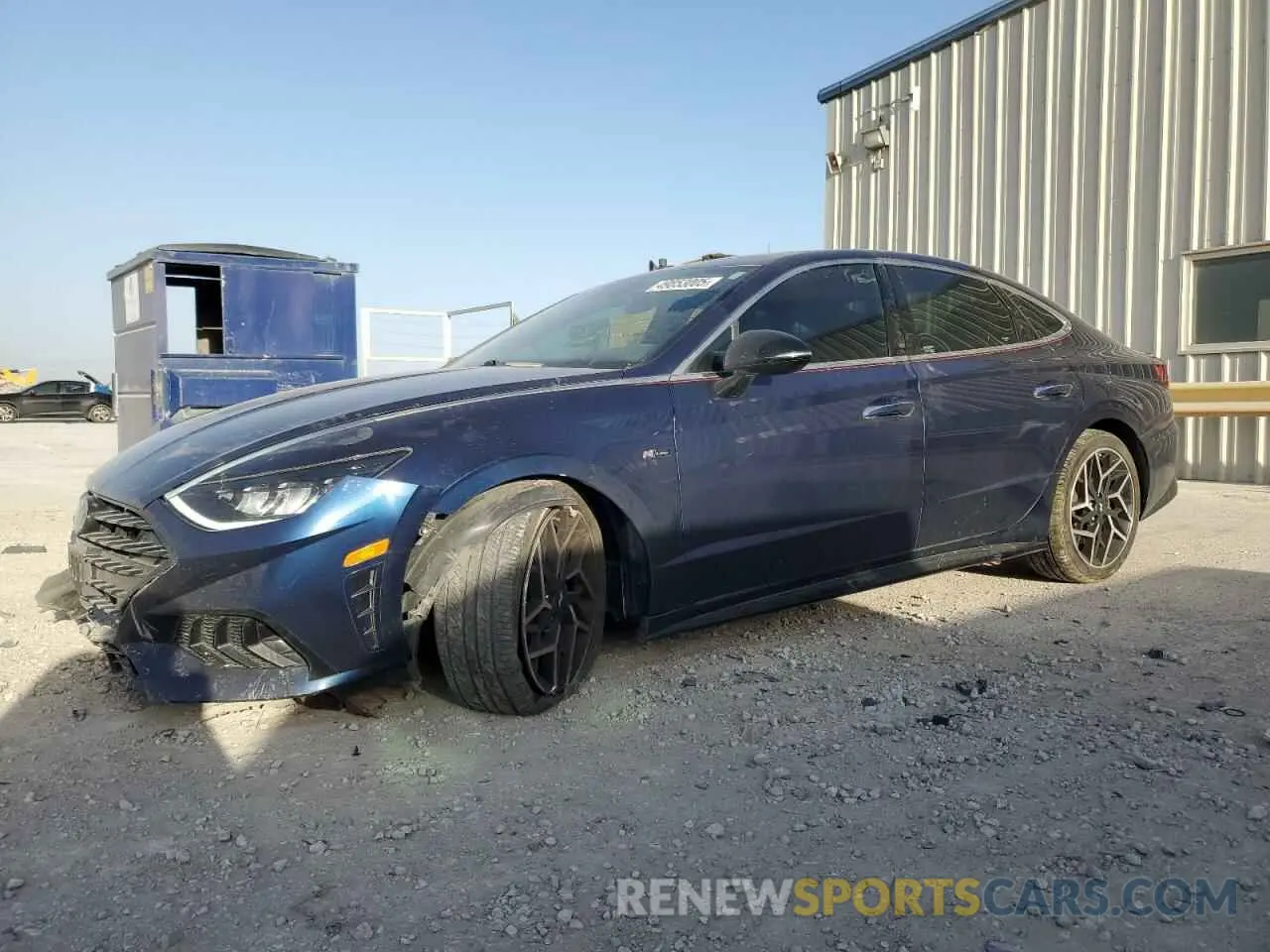 1 fotografías del automóvil dañado 5NPEK4JC9MH130321 HYUNDAI SONATA 2021