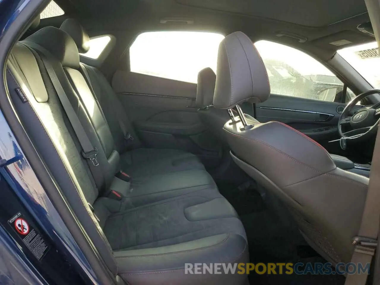 11 fotografías del automóvil dañado 5NPEK4JC9MH130321 HYUNDAI SONATA 2021