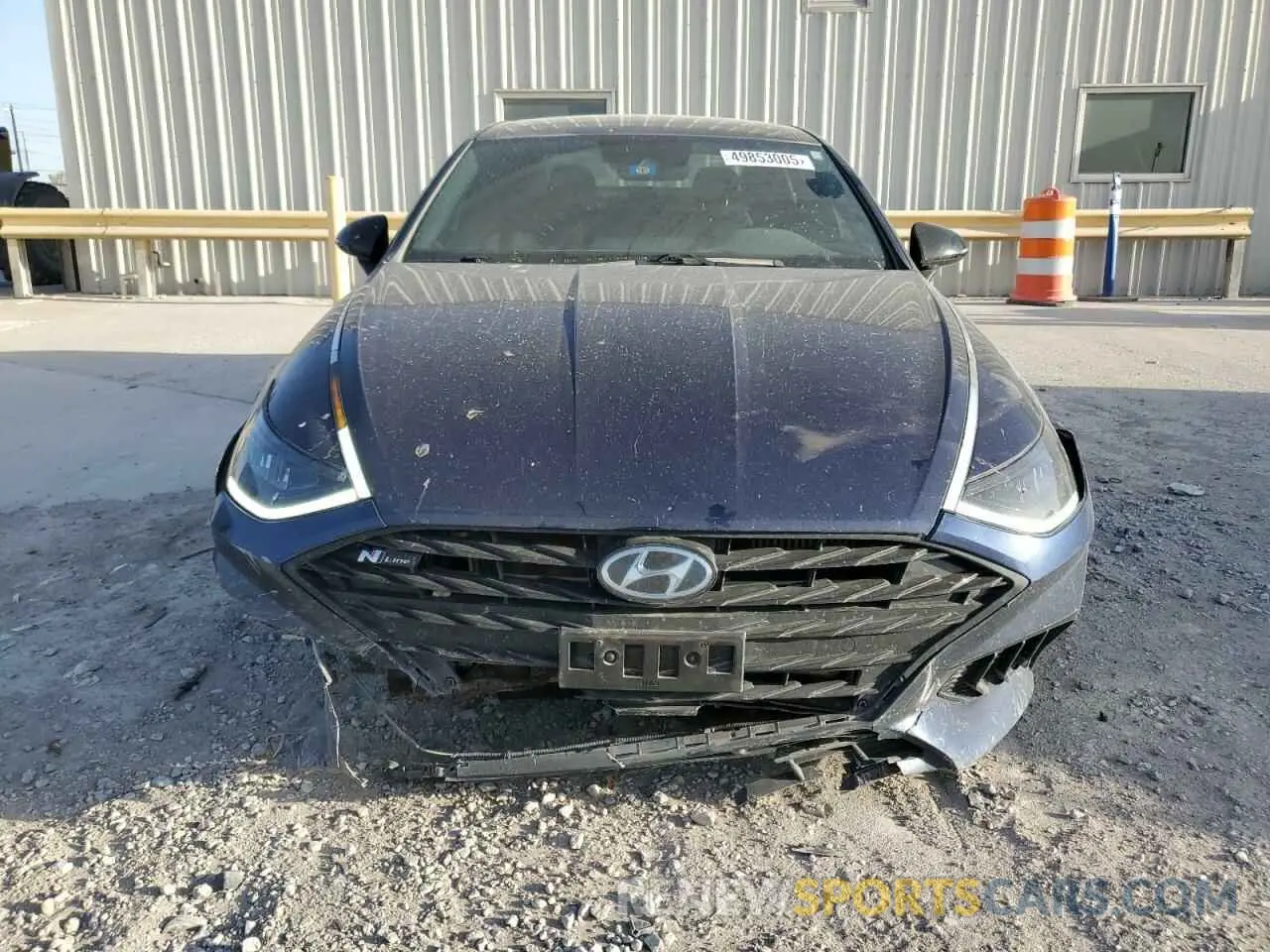 5 fotografías del automóvil dañado 5NPEK4JC9MH130321 HYUNDAI SONATA 2021