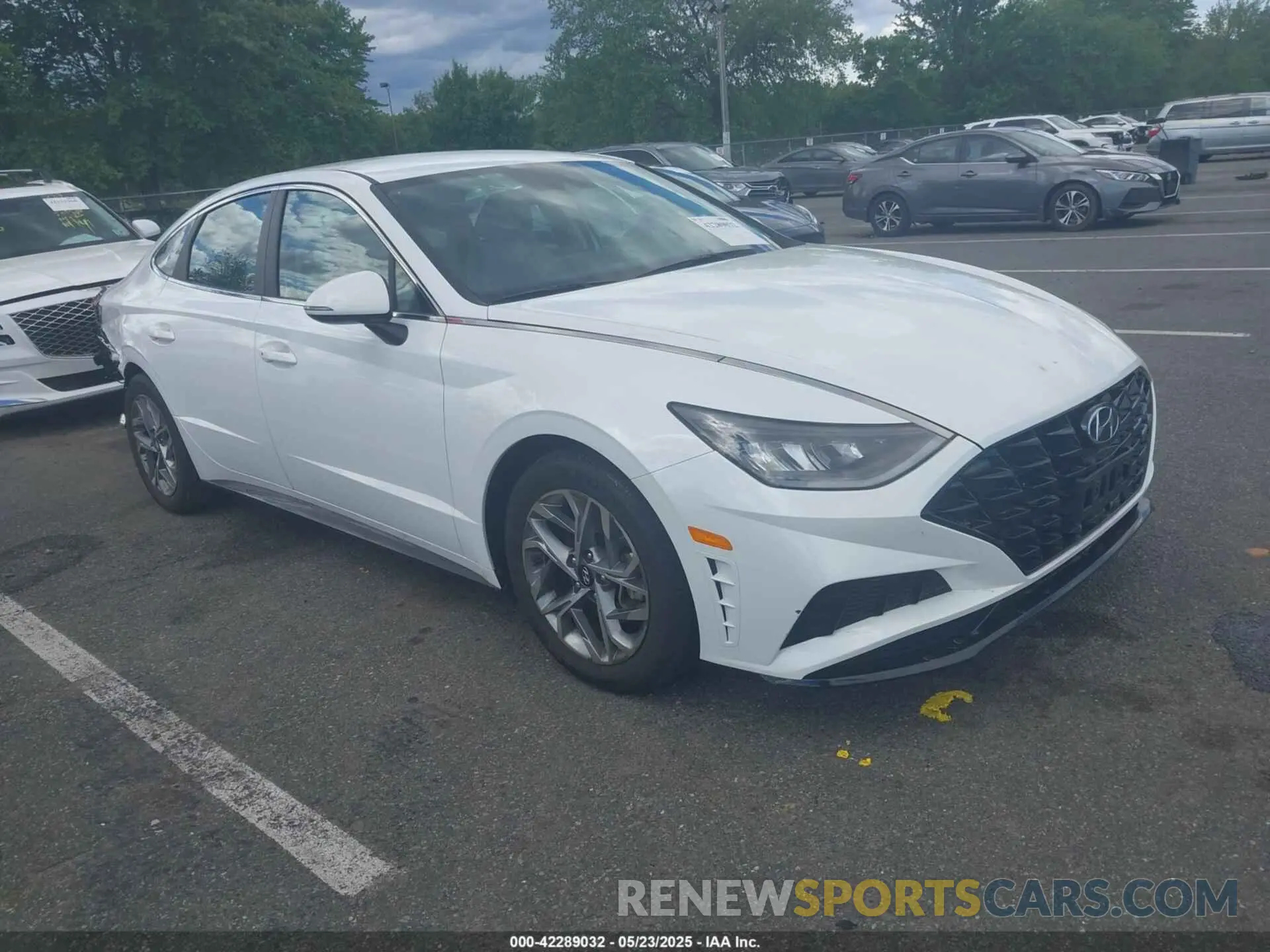 1 fotografías del automóvil dañado 5NPEL4JA0MH070795 HYUNDAI SONATA 2021