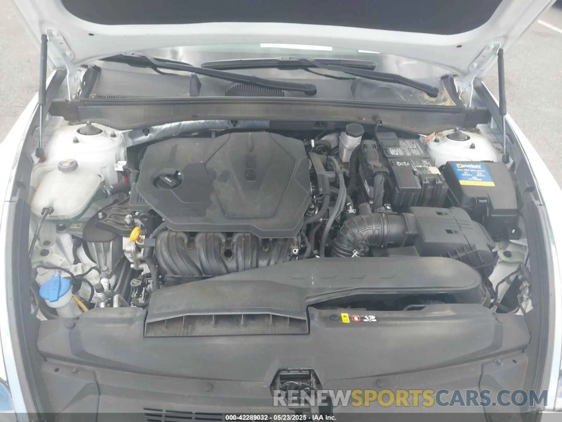 10 fotografías del automóvil dañado 5NPEL4JA0MH070795 HYUNDAI SONATA 2021