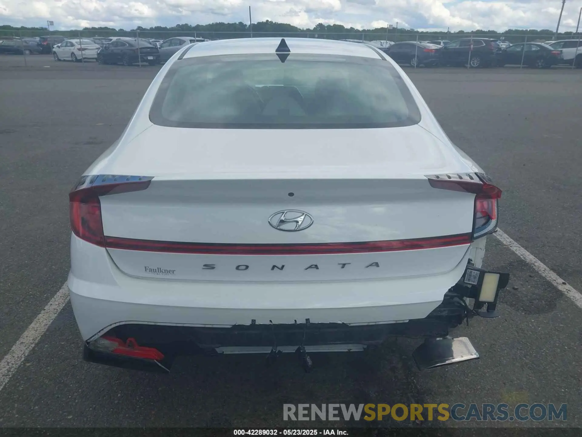 16 fotografías del automóvil dañado 5NPEL4JA0MH070795 HYUNDAI SONATA 2021