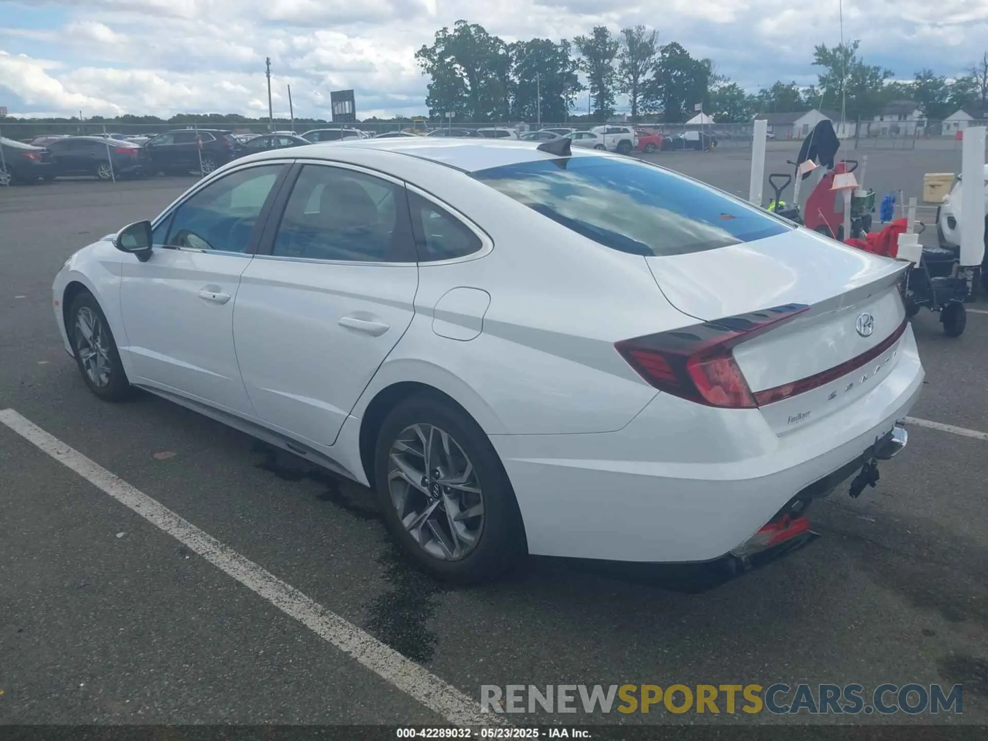 3 fotografías del automóvil dañado 5NPEL4JA0MH070795 HYUNDAI SONATA 2021