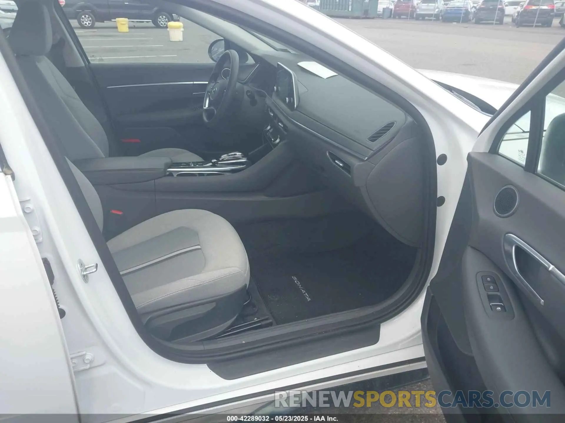5 fotografías del automóvil dañado 5NPEL4JA0MH070795 HYUNDAI SONATA 2021
