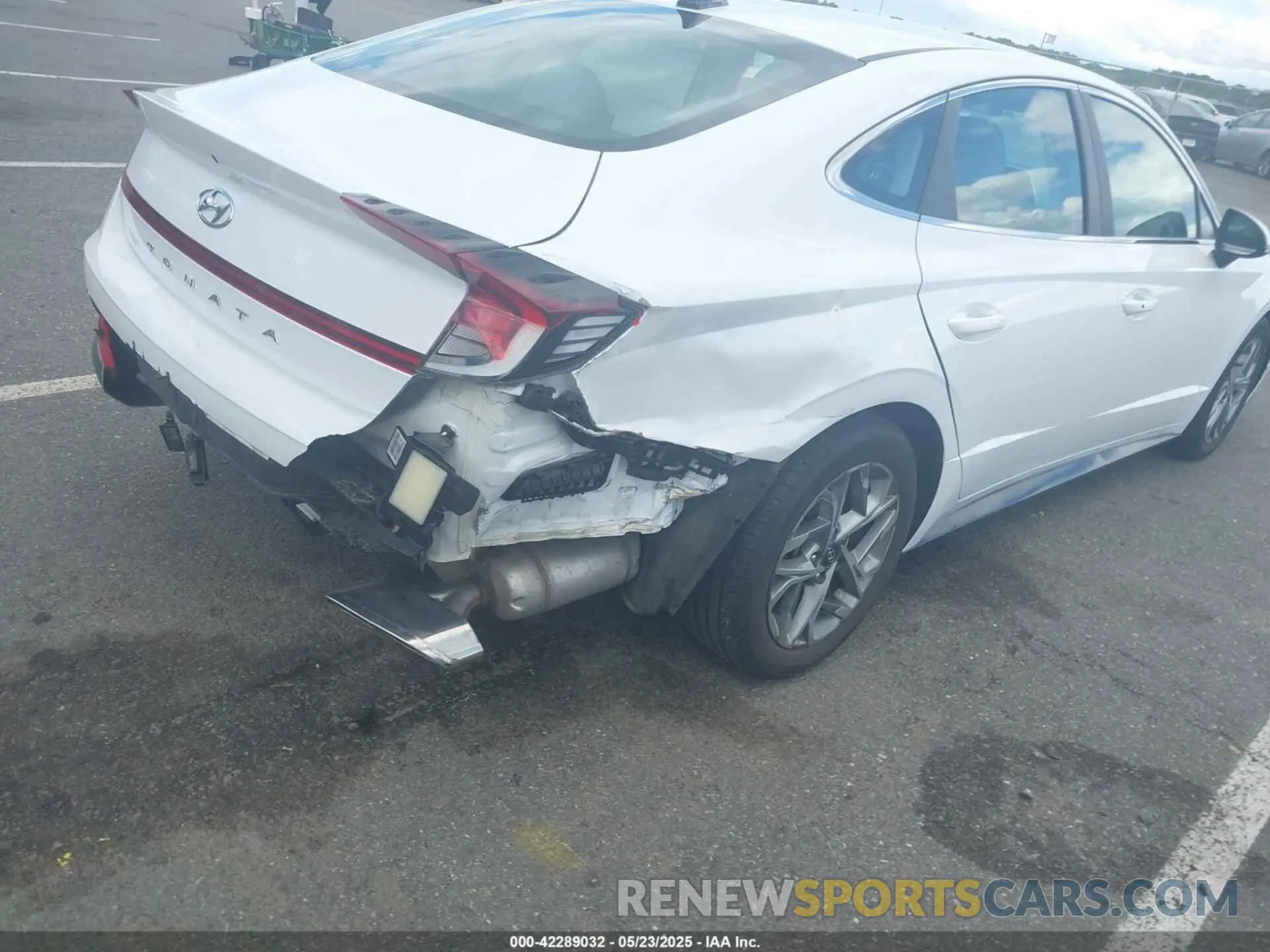 6 fotografías del automóvil dañado 5NPEL4JA0MH070795 HYUNDAI SONATA 2021