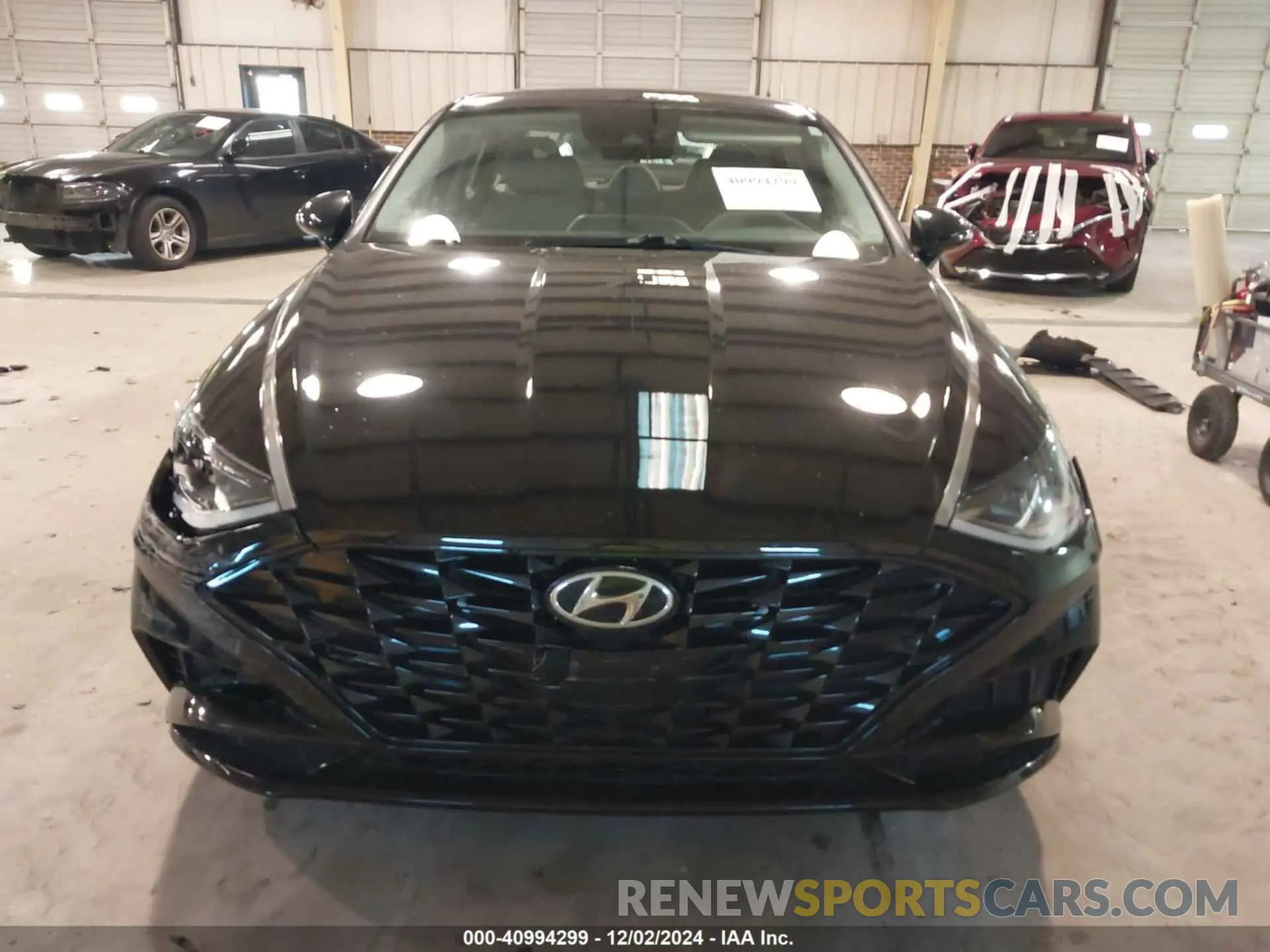 12 fotografías del automóvil dañado 5NPEL4JA0MH077066 HYUNDAI SONATA 2021