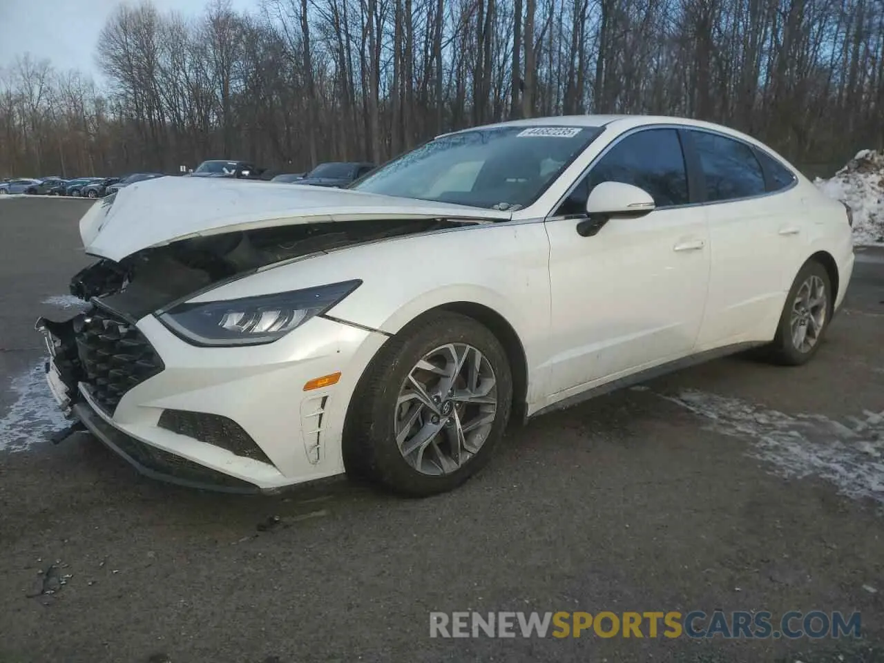 1 fotografías del automóvil dañado 5NPEL4JA1MH097147 HYUNDAI SONATA 2021