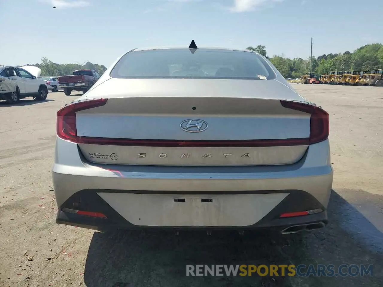 6 fotografías del automóvil dañado 5NPEL4JA1MH117297 HYUNDAI SONATA 2021