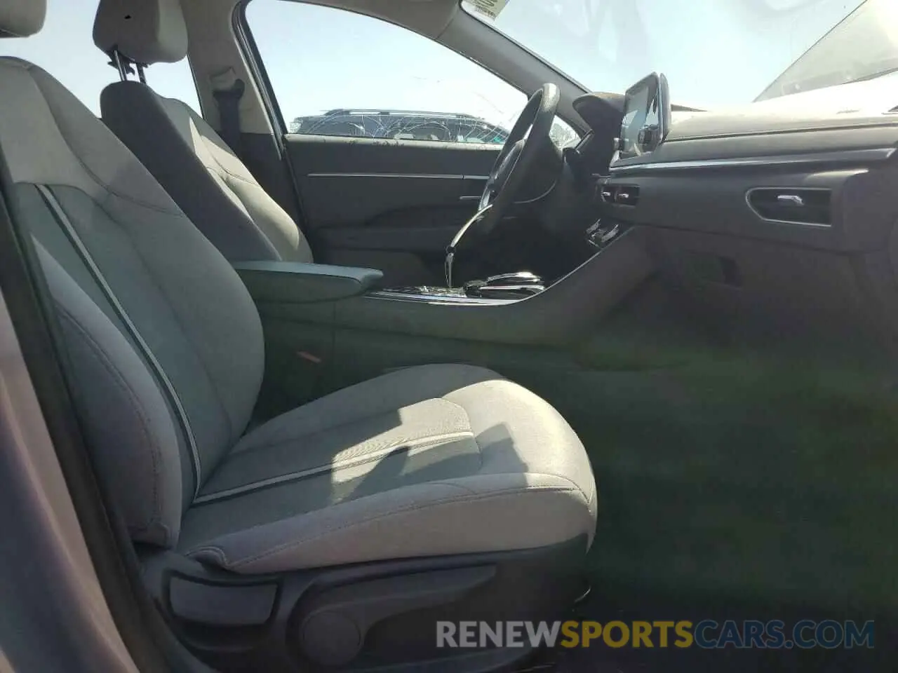 7 fotografías del automóvil dañado 5NPEL4JA1MH117297 HYUNDAI SONATA 2021