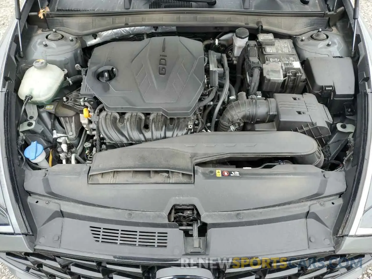 11 fotografías del automóvil dañado 5NPEL4JA2MH069387 HYUNDAI SONATA 2021