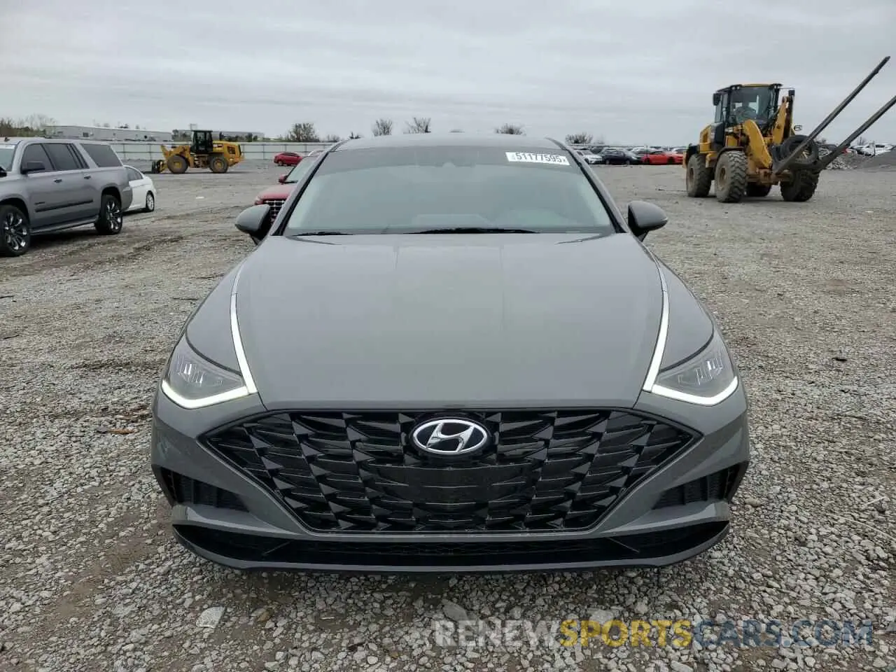 5 fotografías del automóvil dañado 5NPEL4JA2MH069387 HYUNDAI SONATA 2021