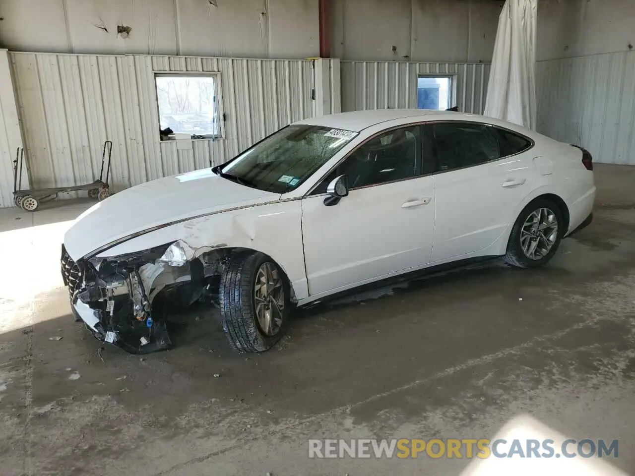 1 fotografías del automóvil dañado 5NPEL4JA2MH102520 HYUNDAI SONATA 2021