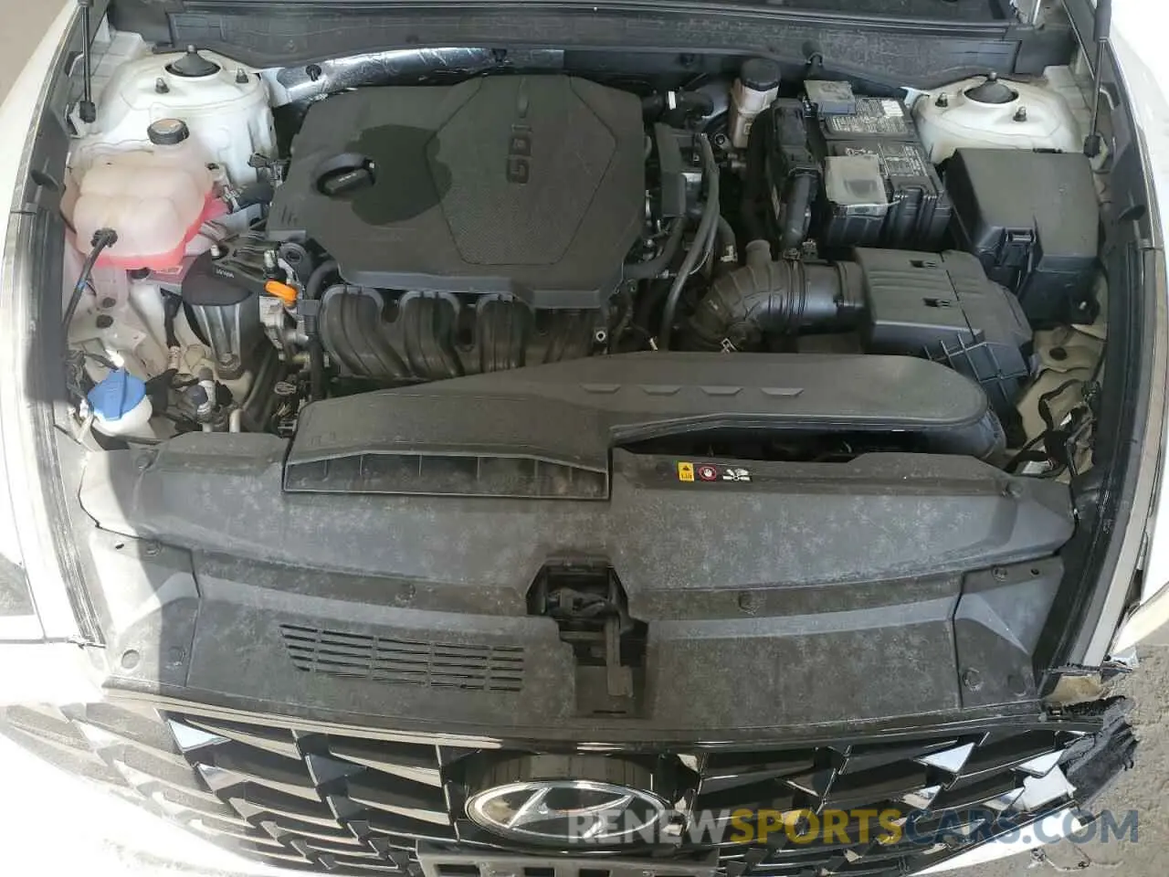 11 fotografías del automóvil dañado 5NPEL4JA2MH102520 HYUNDAI SONATA 2021