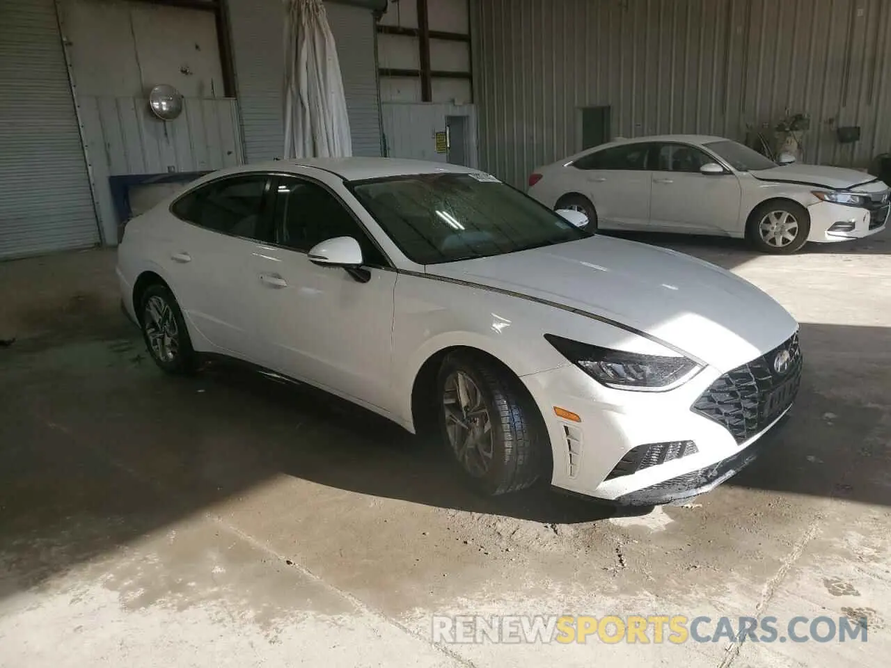 4 fotografías del automóvil dañado 5NPEL4JA2MH102520 HYUNDAI SONATA 2021