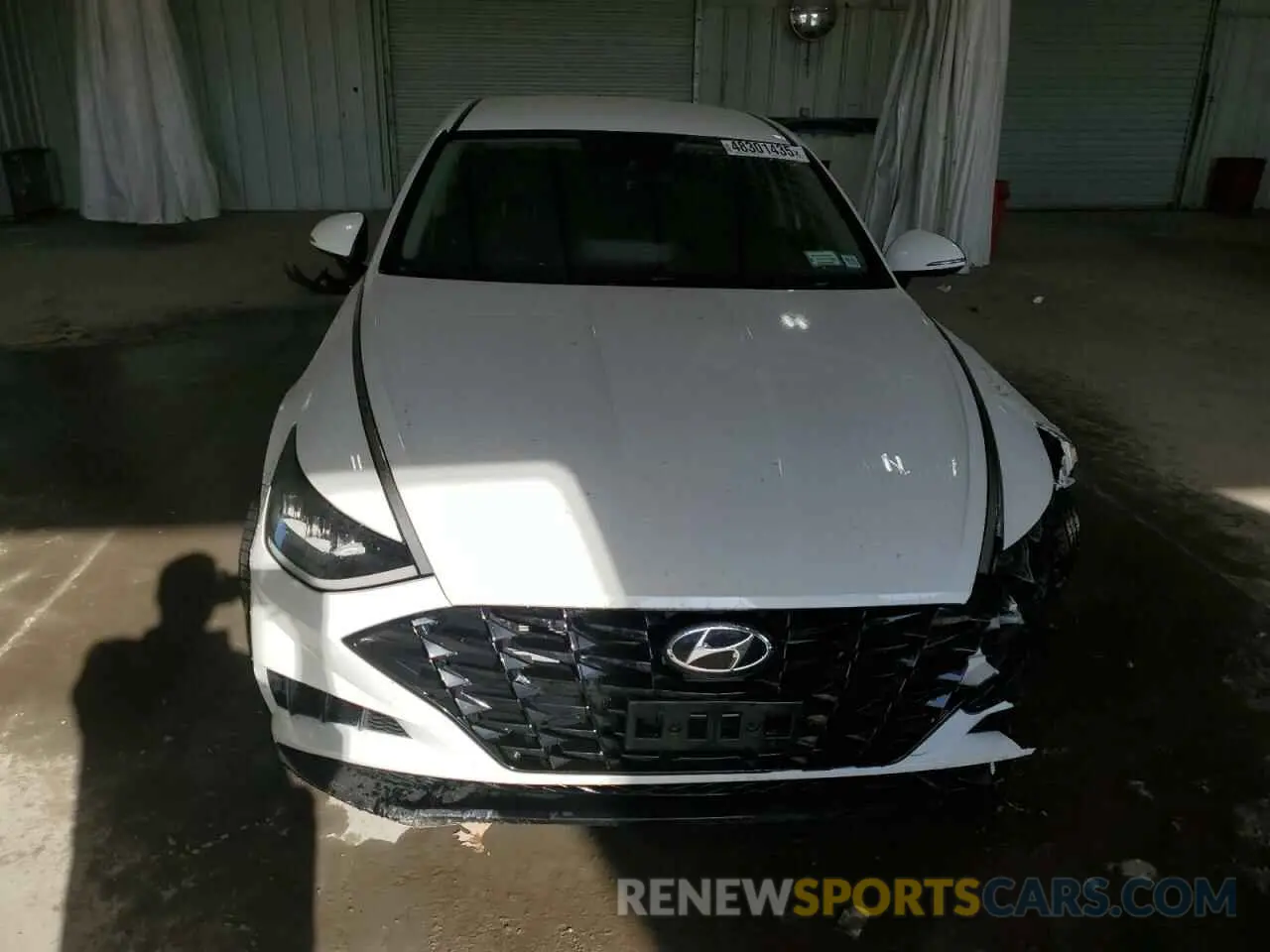 5 fotografías del automóvil dañado 5NPEL4JA2MH102520 HYUNDAI SONATA 2021
