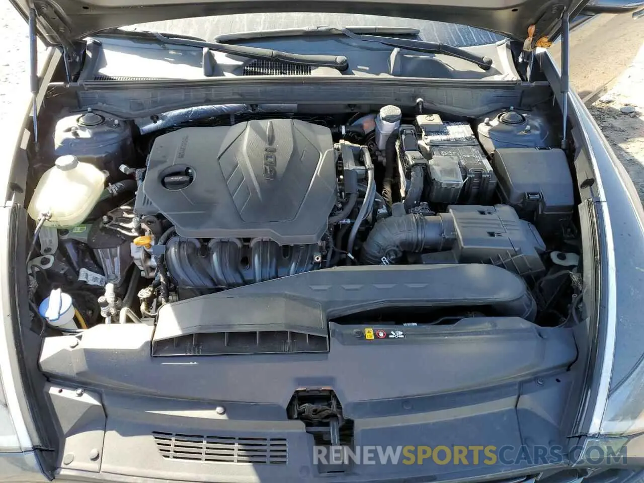 11 fotografías del automóvil dañado 5NPEL4JA5MH071232 HYUNDAI SONATA 2021