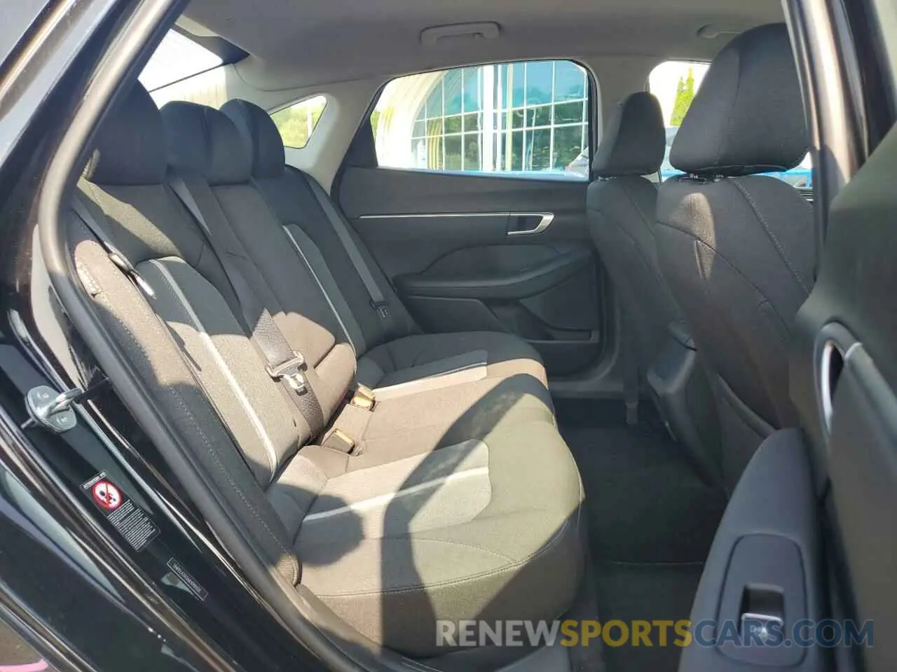 10 fotografías del automóvil dañado 5NPEL4JA5MH098558 HYUNDAI SONATA 2021