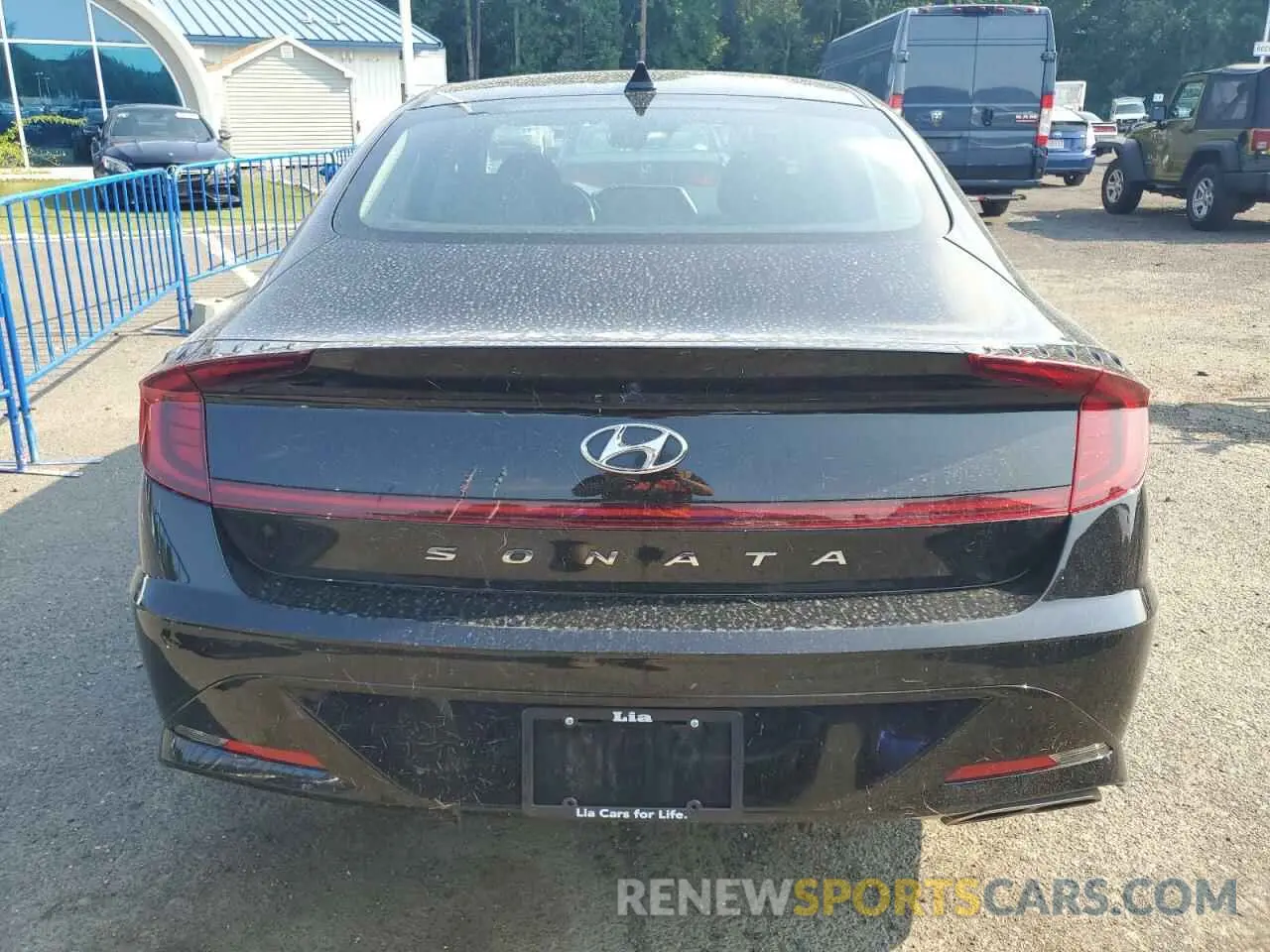 6 fotografías del automóvil dañado 5NPEL4JA5MH098558 HYUNDAI SONATA 2021