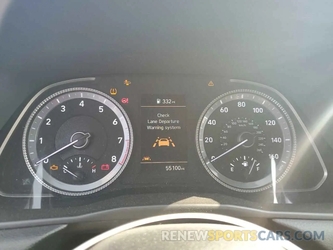 9 fotografías del automóvil dañado 5NPEL4JA5MH098558 HYUNDAI SONATA 2021