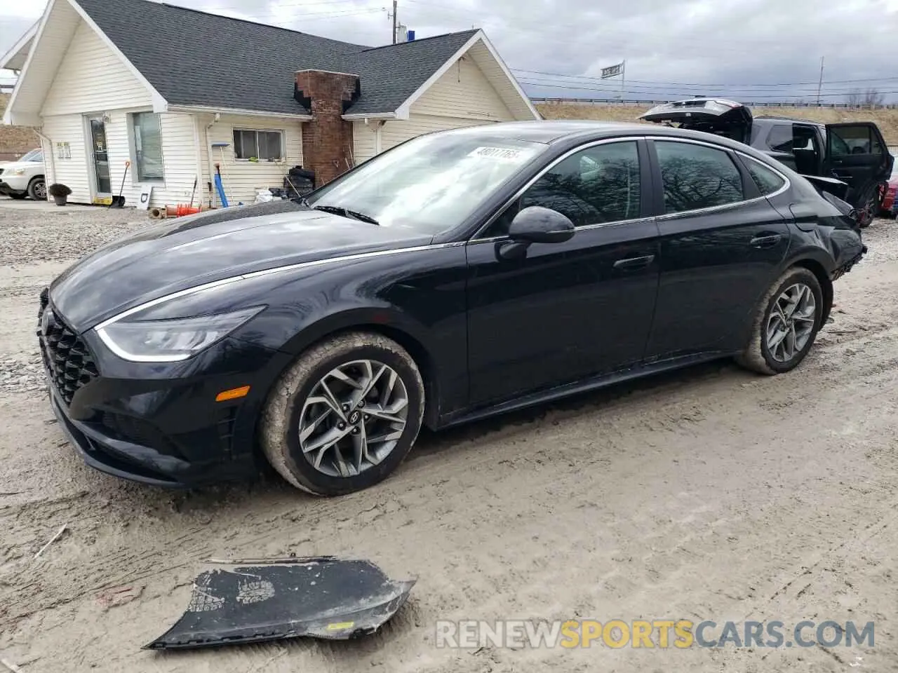 1 fotografías del automóvil dañado 5NPEL4JA6MH066752 HYUNDAI SONATA 2021