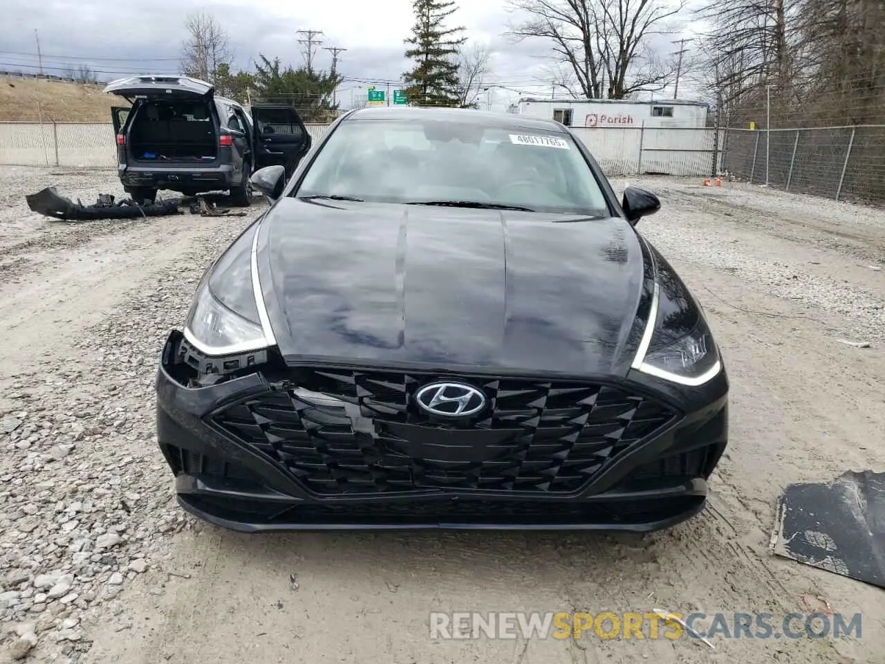5 fotografías del automóvil dañado 5NPEL4JA6MH066752 HYUNDAI SONATA 2021