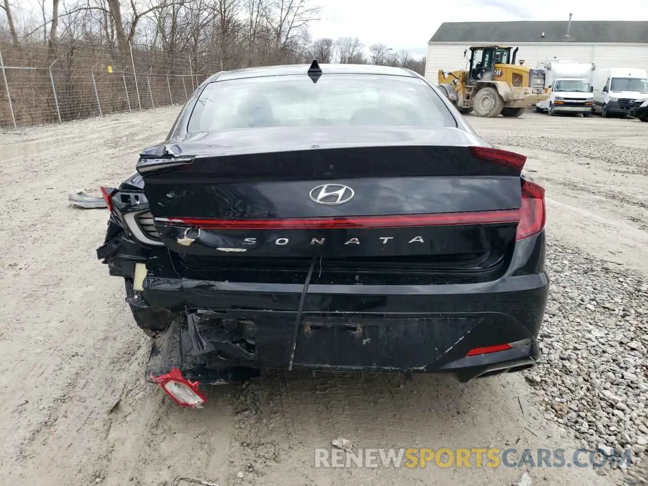 6 fotografías del automóvil dañado 5NPEL4JA6MH066752 HYUNDAI SONATA 2021