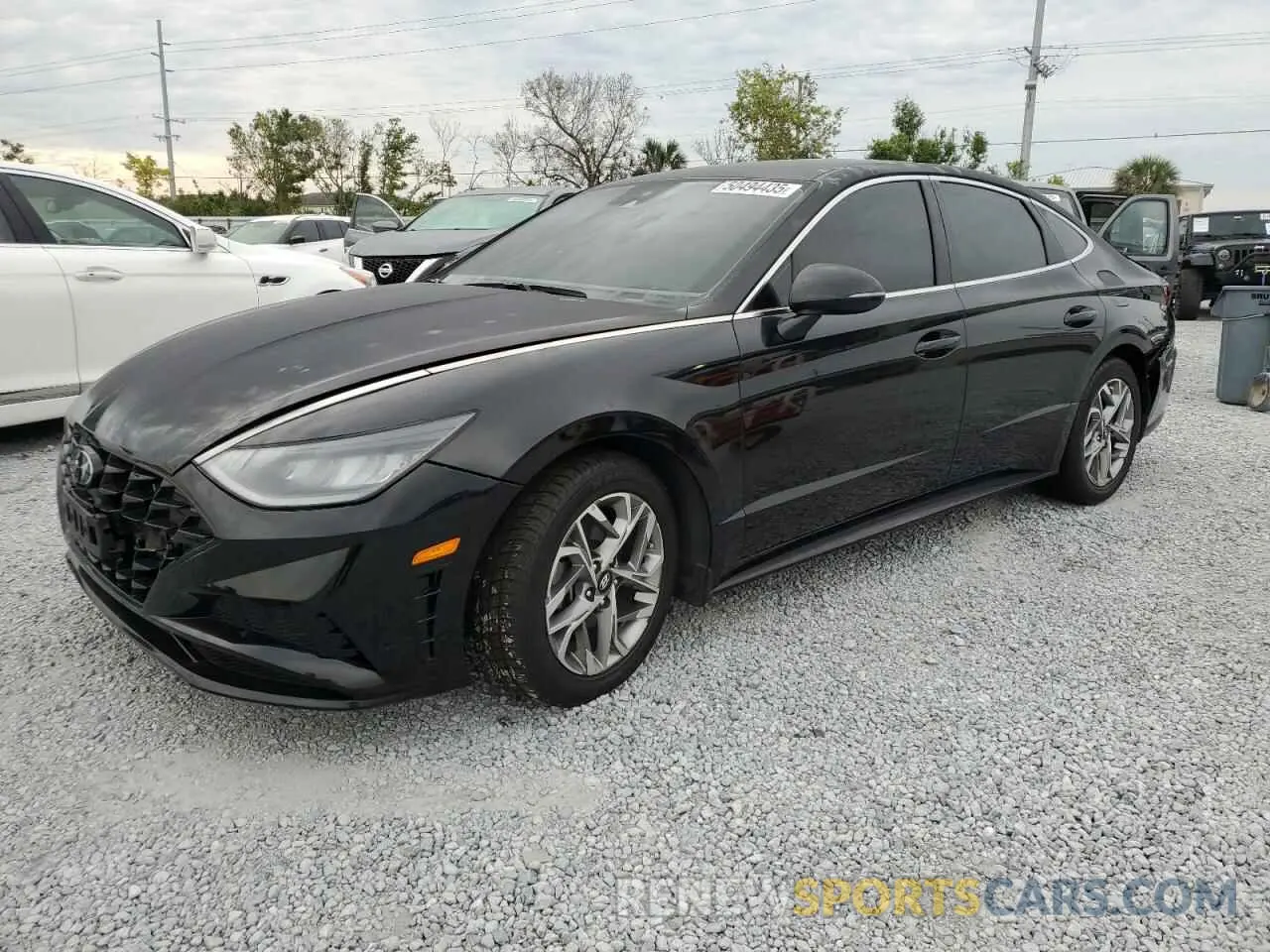 1 fotografías del automóvil dañado 5NPEL4JA6MH067822 HYUNDAI SONATA 2021
