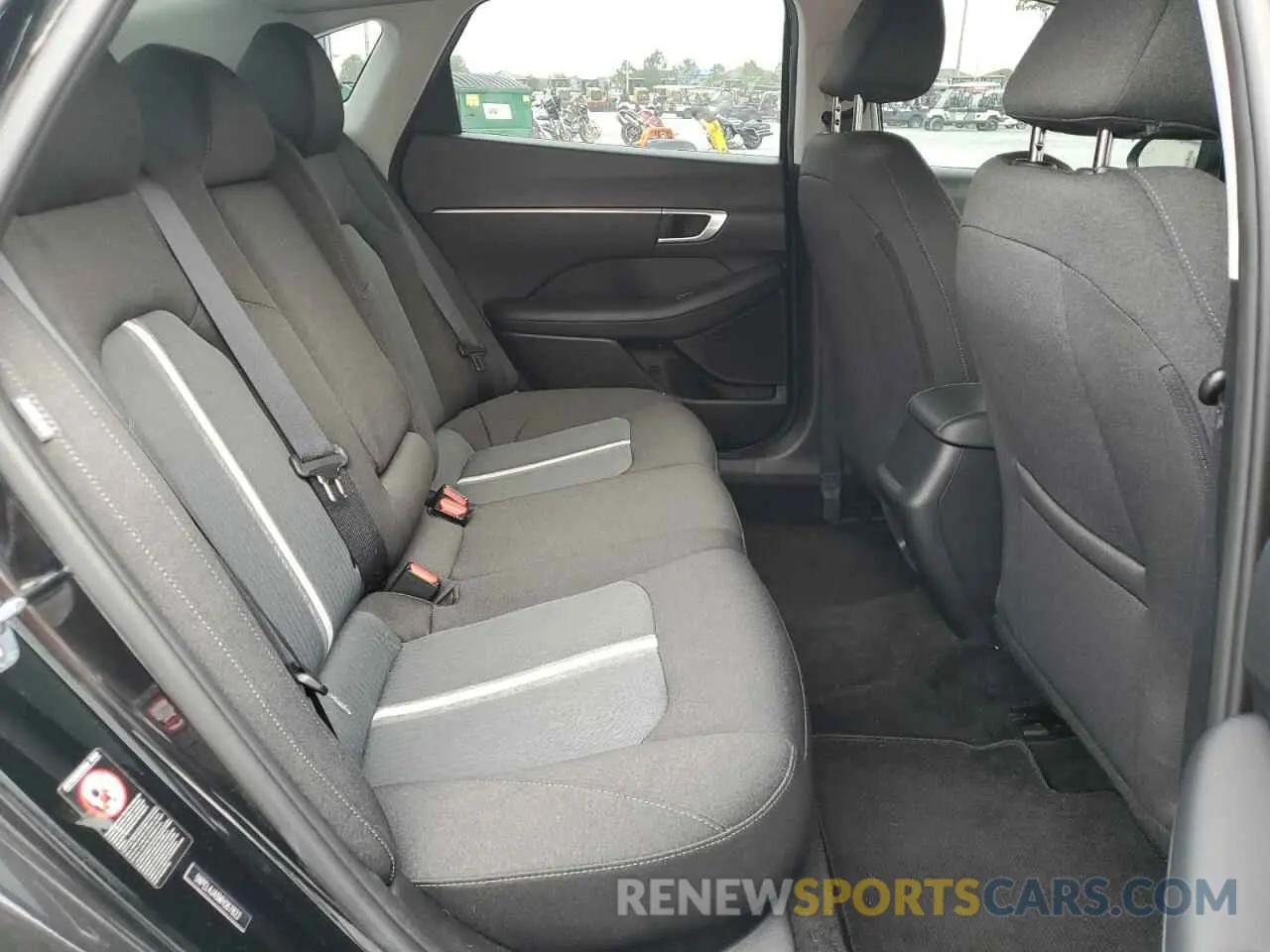 10 fotografías del automóvil dañado 5NPEL4JA6MH067822 HYUNDAI SONATA 2021